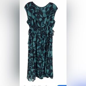 Banana Republic Factory SIDE-TIED MIDI DRESS